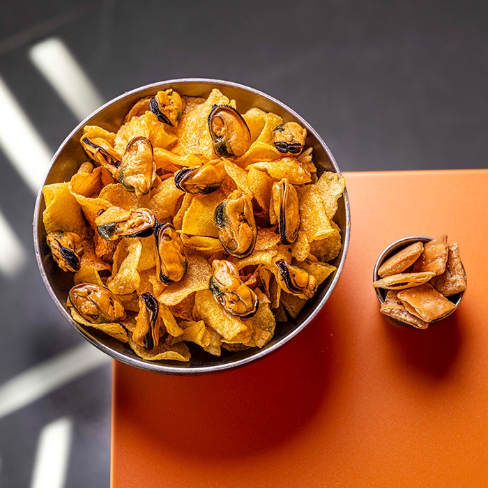 mejillones con papas